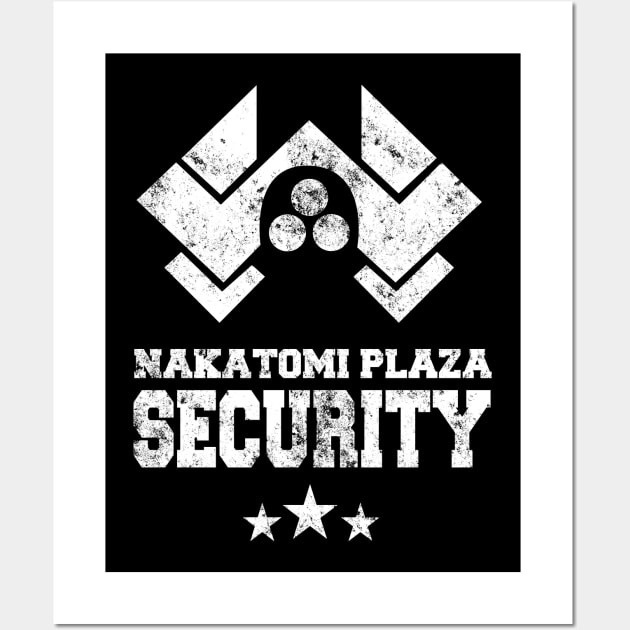 Nakatomi Plaza Security Wall Art by Meta Cortex